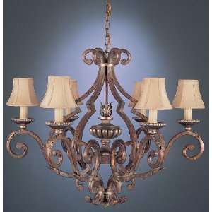  Fine Art Lamps Stile Bellagio 837140 6LT 360w (27H x 34W 