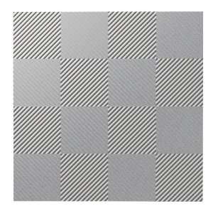  ACP 24 x 24 Quattro Lay In Ceiling Tile   Argent Silver 
