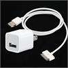 USB 3.0 Cable + Wall Charger For iPod iPhone 3GS 4 4G  