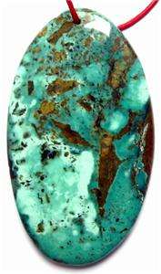 Natural Attractive Freeform Turquoise Pendant 86ct  
