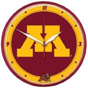 NCAA Minnesota Gophers Team Logo Wall Clock 