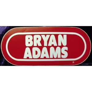  WRIF Radio, Bryan Adams Bumper Sticker 