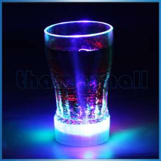 LED Flashing Plastic Wine Drink Cup Night Light Lamp Party Cup for 