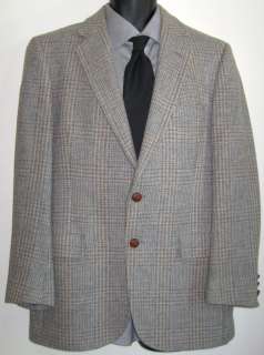 Austin Reed Tweed Wool Gray Blazer Mens 40 R Jacket  