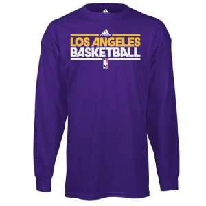  Los Angeles Lakers Purple adidas 2011 2012 On Court 