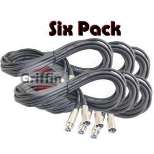   Cables Mic Cable Cord Lo Z 20 ft XLR Griffin Musical Instruments