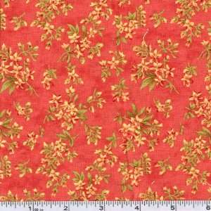   Moda Portugal Mulberry Coral Fabric By The Yard Arts, Crafts & Sewing