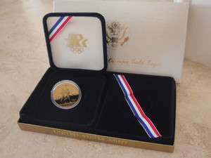 1984 US Olympic $10 Gold Eagle Proof  W Coins Lot of 1  