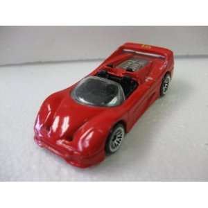    Red Hotwheels Convertible Ferrari Matchbox Car Toys & Games
