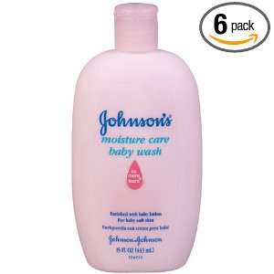 Johnsons Baby Bath Moisture Care Baby Wash, 15 fluid ounces Bottles 