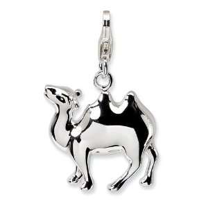  New Amore La Vita Sterling Silver 3 D Camel Charm with 