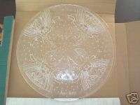 Pilgrim Glass Platter, Angels, , 13, MIB  
