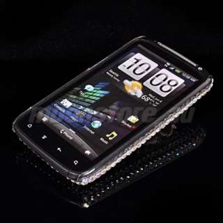 BLING RHINESTONE CASE COVER FOR HTC SENSATION 4G G14 79  