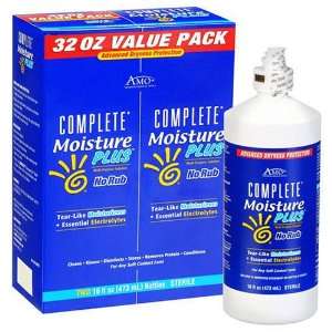  Complete® MoistureplusTM   2 Bottles (16oz Each) Health 