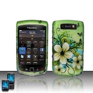 Hawaiian Flower Case Phone Cover BlackBerry Torch 9800  