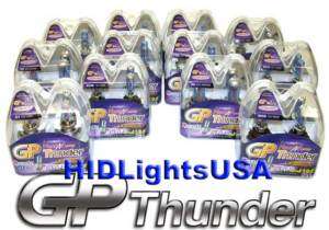 GP Thunder 8500K Xenon Bulbs   H1 H7 H8 H11 9006 9007  