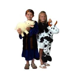   Nativity Blue Wiseman Sheep Cow xmas Costume dressup S4 Toys & Games