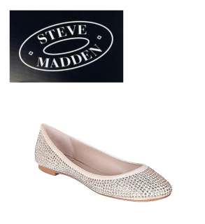 Steve Madden Ladies I Dreemy Ballet Flats with Jewels  