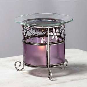  Purple Glass Oil Warmer