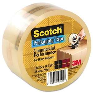 Scotch® Commercial Performance Packaging Tape, 2 x 55 Yards, 3 Core 