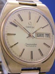 Mans Vintage Omega Seamaster Automatic Gold GP Watch  1022 CAL MVMT 