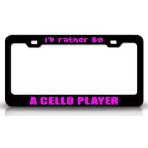  BE A CELLO PLAYER Occupational Career, High Quality STEEL /METAL 