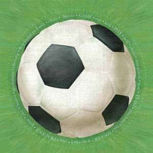  Jumbo Soccer Ball Scrapbook Paper 