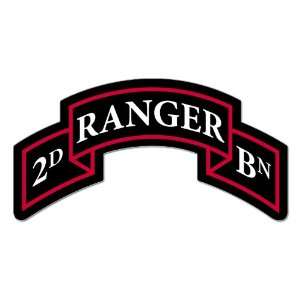 2nd Ranger Bn Insignia Logo Seal Sticker