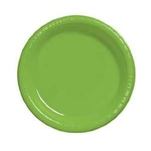  Fresh Lime 7 Plastic Plate   12/20 Ct Cs Kitchen 