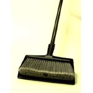   Fuller Brush Kitchen Broom with Clip on Dustpan Black