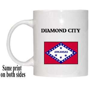 US State Flag   DIAMOND CITY, Arkansas (AR) Mug 