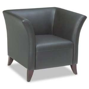 Lounge Club Chair   35 1/2w x 30 1/2d x 30 3/4h, Black 