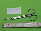 Odd Vintage MEDICAL EQUIPMENT NORTHBENT Germany Curved Surgeon 