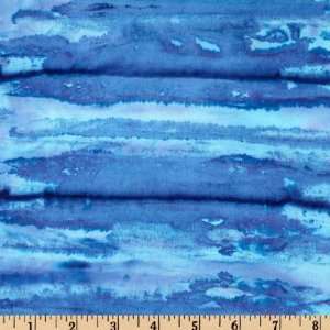   Pot Horizontal Stripe Blue Fabric By The Yard Arts, Crafts & Sewing