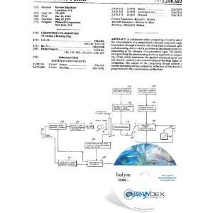  NEW Patent CD for COMPUTING COLORIMETER 