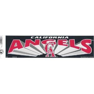 CALIFORNIA ANGELS MLB bumper sticker Automotive