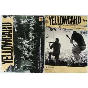  Yellowcard   Beyond Ocean Avenue   Two Sided Poster   Rare 