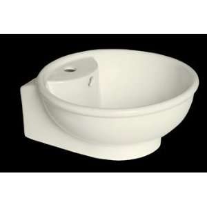   Large Bone Vitreous China Over Counter Vessel Sink