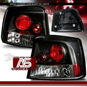 Dodge Charger Tail Lights Black Euro Altezza Taillights 2005 2006 2007 