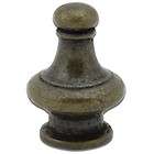 ANTIQUE FINISH PYRAMID LAMP FINIAL KNOB TAP 1/8 or 1/4 27 1 1/4 