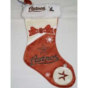  Houston Astros Colorblock 2010 Plush Christmas Stocking 