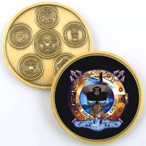 MASTER CHIEF PETTY OFFICER PHOTO CHALLENGE COIN YP268
