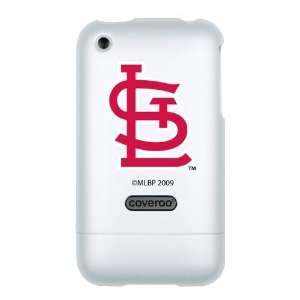   St. Louis Cardinals STL on Premium Coveroo iPhone Case 3G/3GS   White