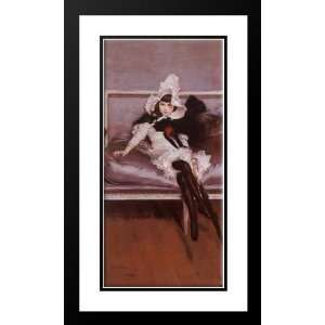 Boldini, Giovanni 16x24 Framed and Double Matted Portrait of 