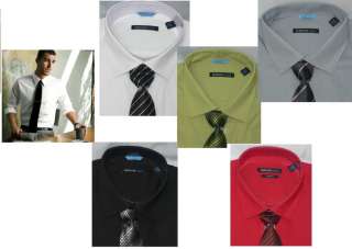 Van Heusen mans Studio slim fit Dress Shirt & Tie set sizes; 14, 15 