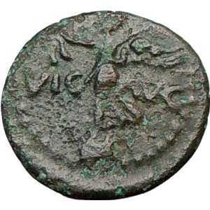   victory v BRUTUS CASSIUS Philippi 27BC Authentic Ancient Roman Coin