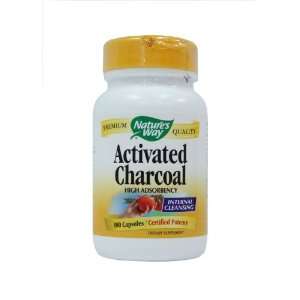 Activated Charcoal, 560mg 100 Capsules