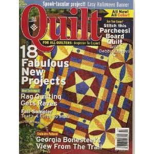  Quilt Magazine (25th Year, Issue # 3, Fall 2004) Jean Ann 