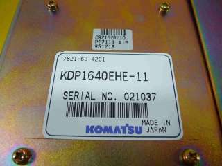 Komatsu Nikon NSR Touch Display Panel KDP1640EHE 11  