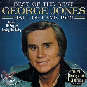   Music Hall of Fame 1992 by George Jones (CD) 792014051924  